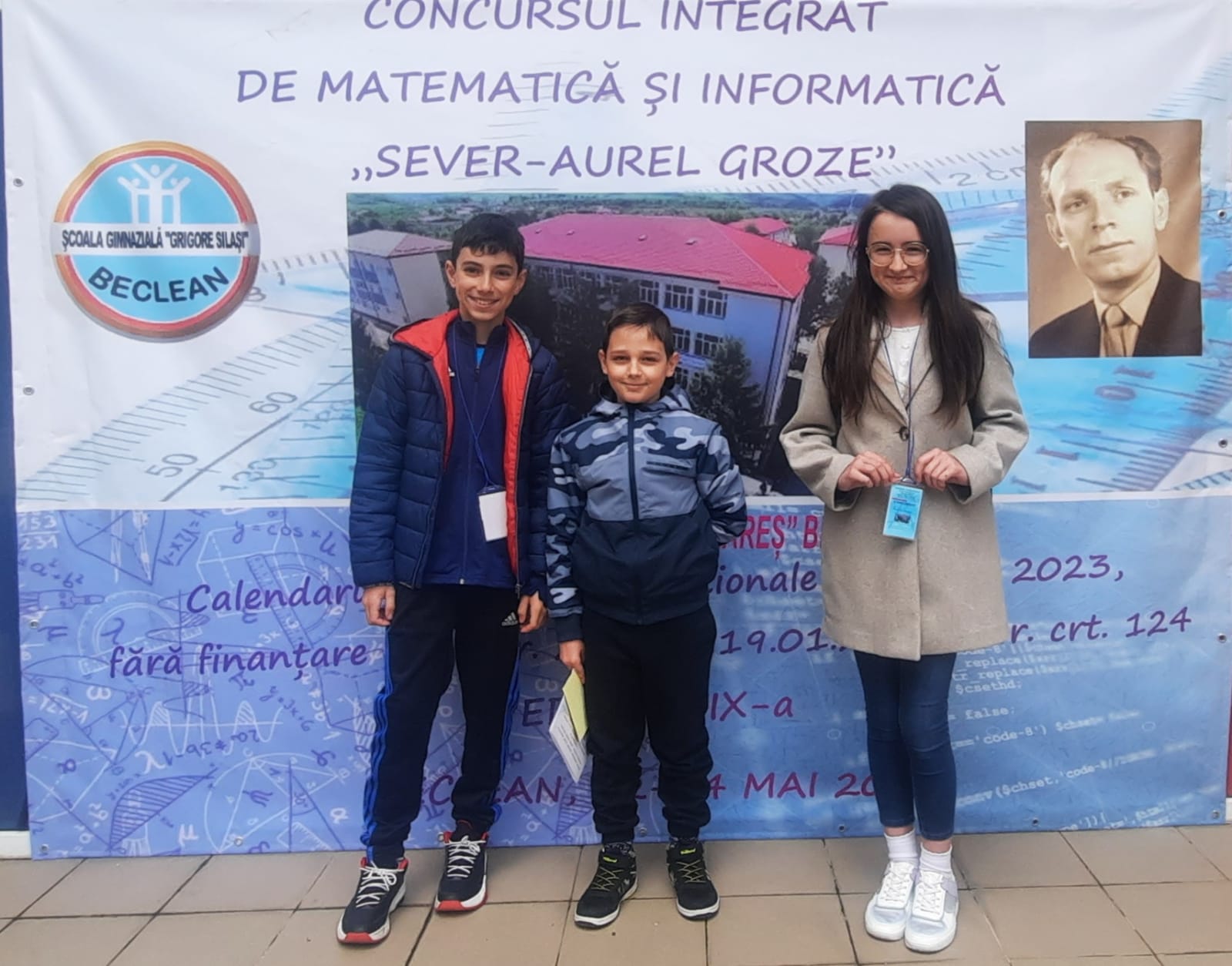 Diplomă obținută la Concursul Interjudețean de Matematică „Sever Aurel Groze”, 2023
