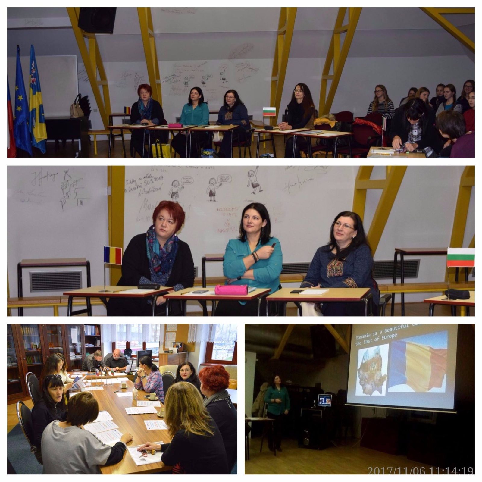 Echipele de proiect reunite la Vsetín, Republica Cehă