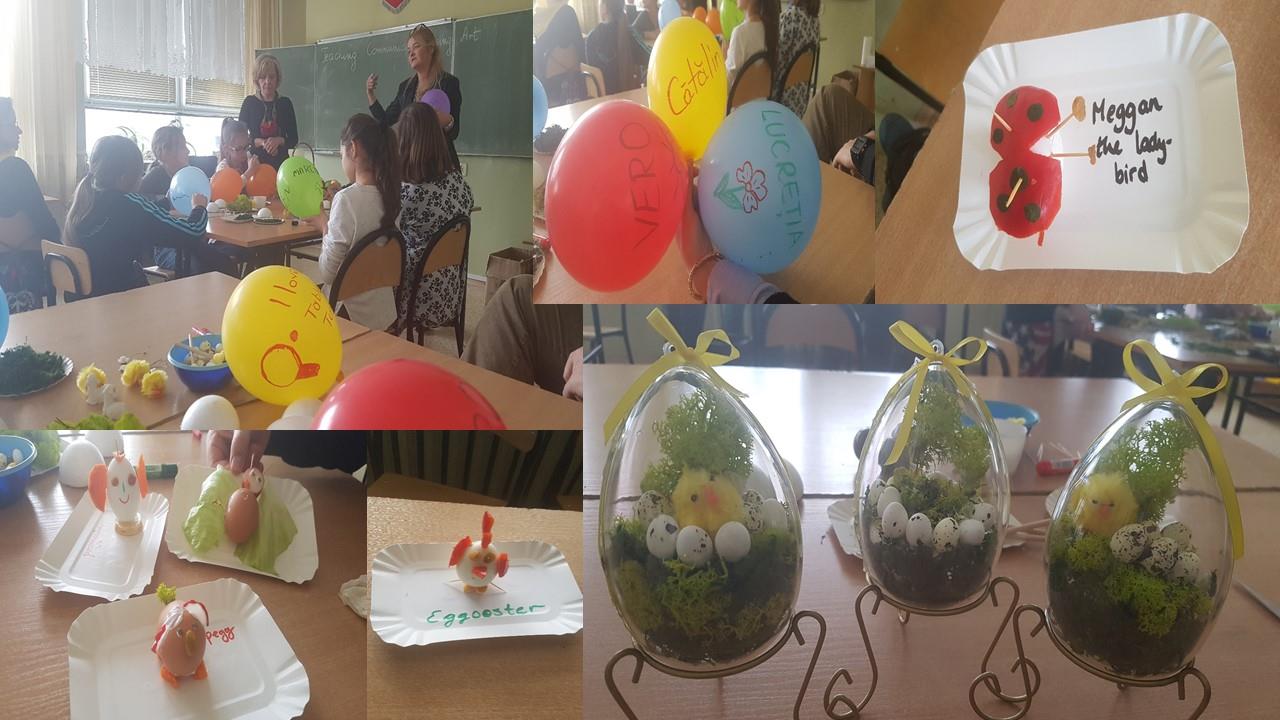 Activitate cu tema „Oul”, în preajma sărbătorilor pascale
