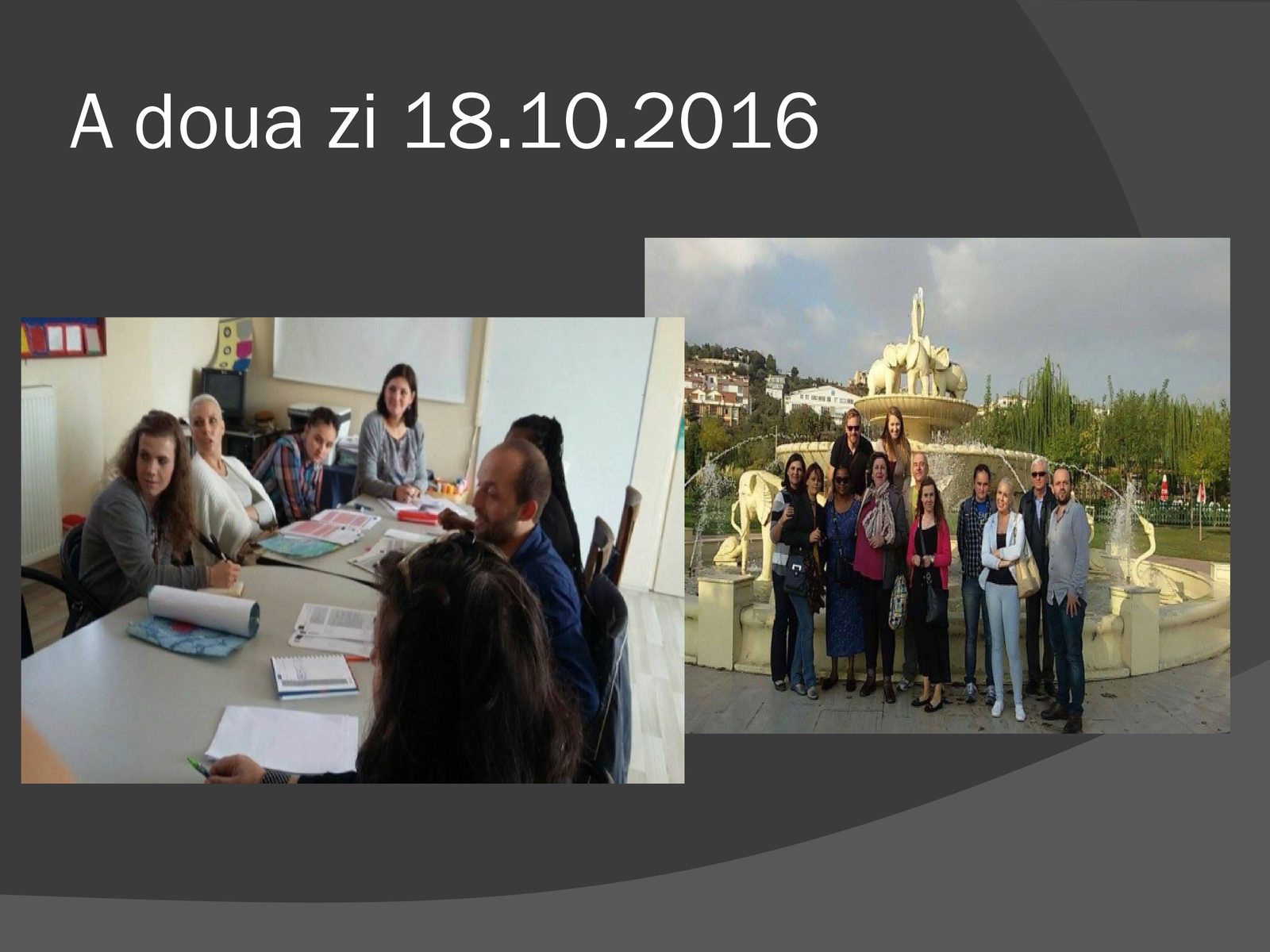 Activitate din programul întâlnirii transnaționale de la Darica